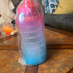 128 ounce leak proof water bottle.